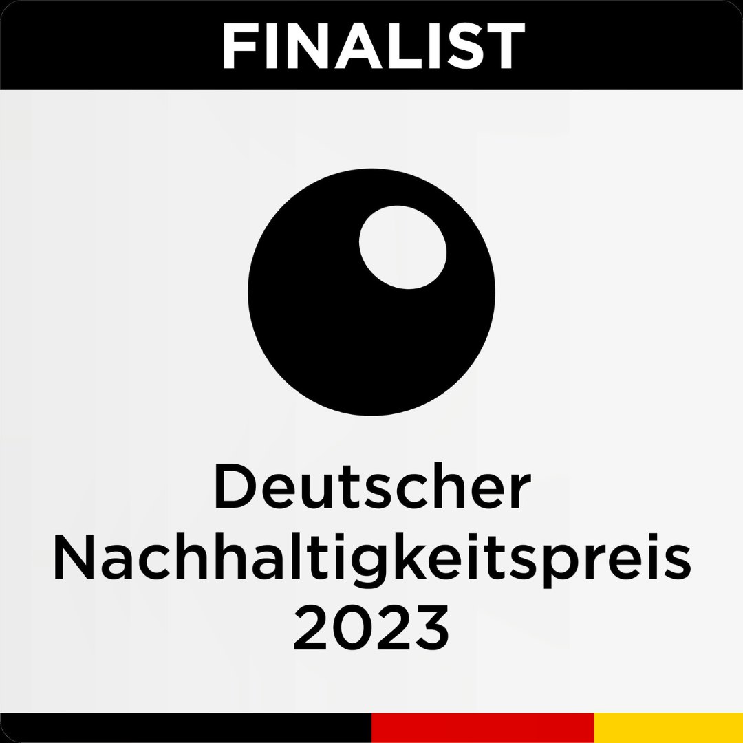 Finalist Deutscher Nachhaltigkeitspreis 2023 Finalist Deutscher Nachhaltigkeitspreis 2023