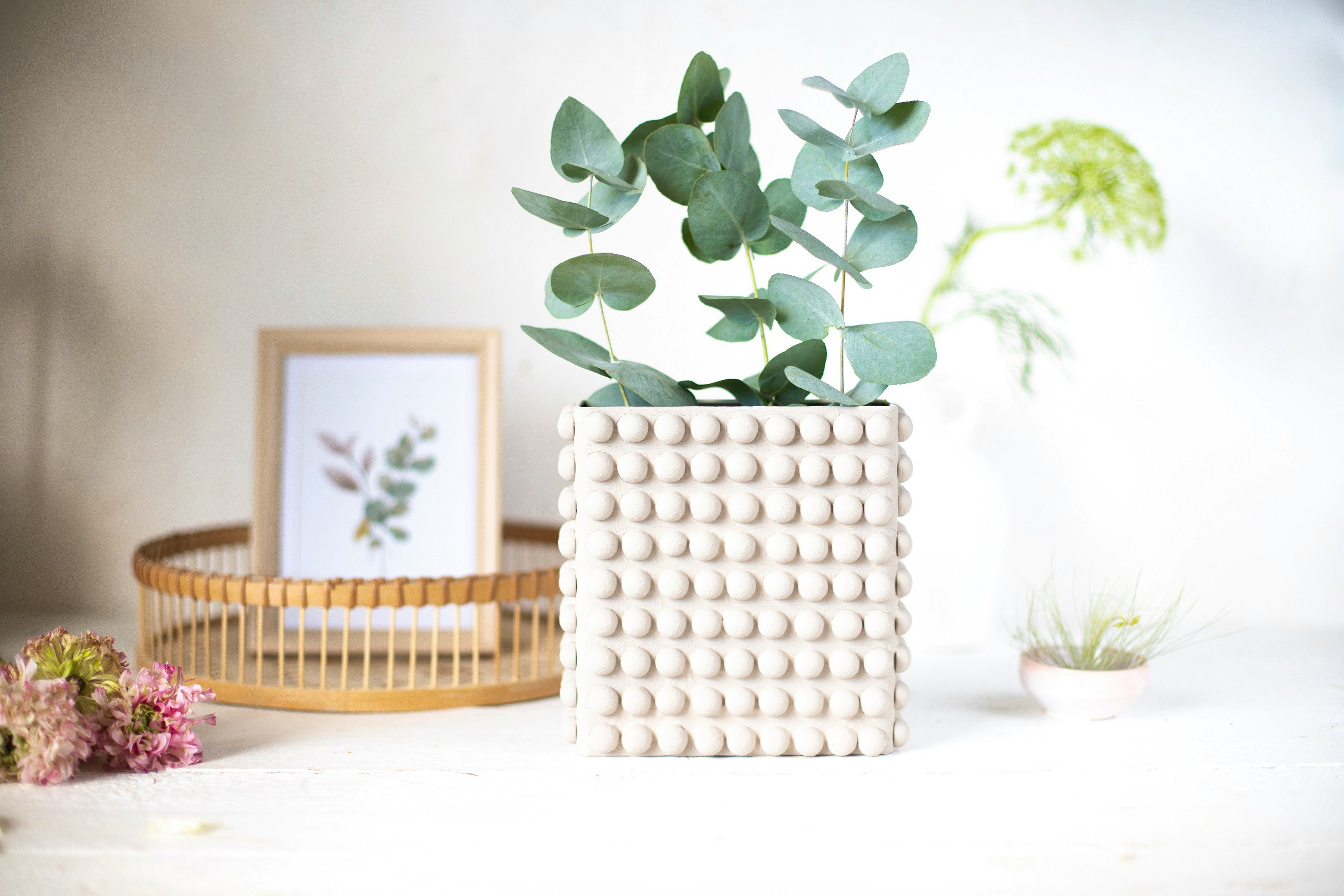 Diese trendige Vase war vorher eine BIO PLANÈTE Geschenkbox